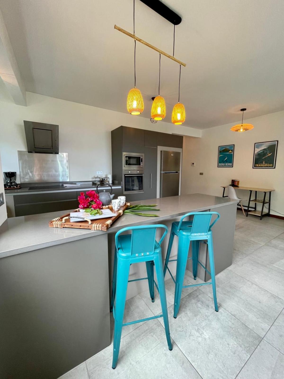 Manuia Luxury Apartment - Tahiti Punaauia -Wi-Fi Netflix Pool & Gym 외부 사진