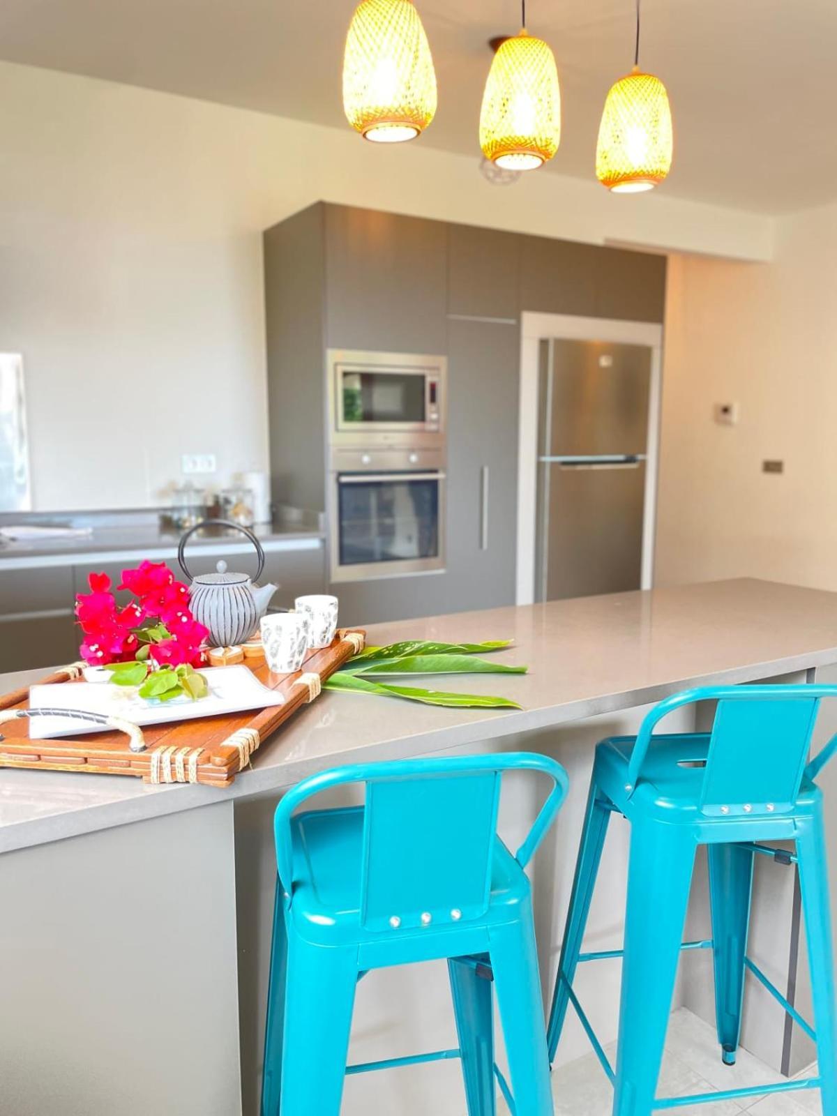 Manuia Luxury Apartment - Tahiti Punaauia -Wi-Fi Netflix Pool & Gym 외부 사진