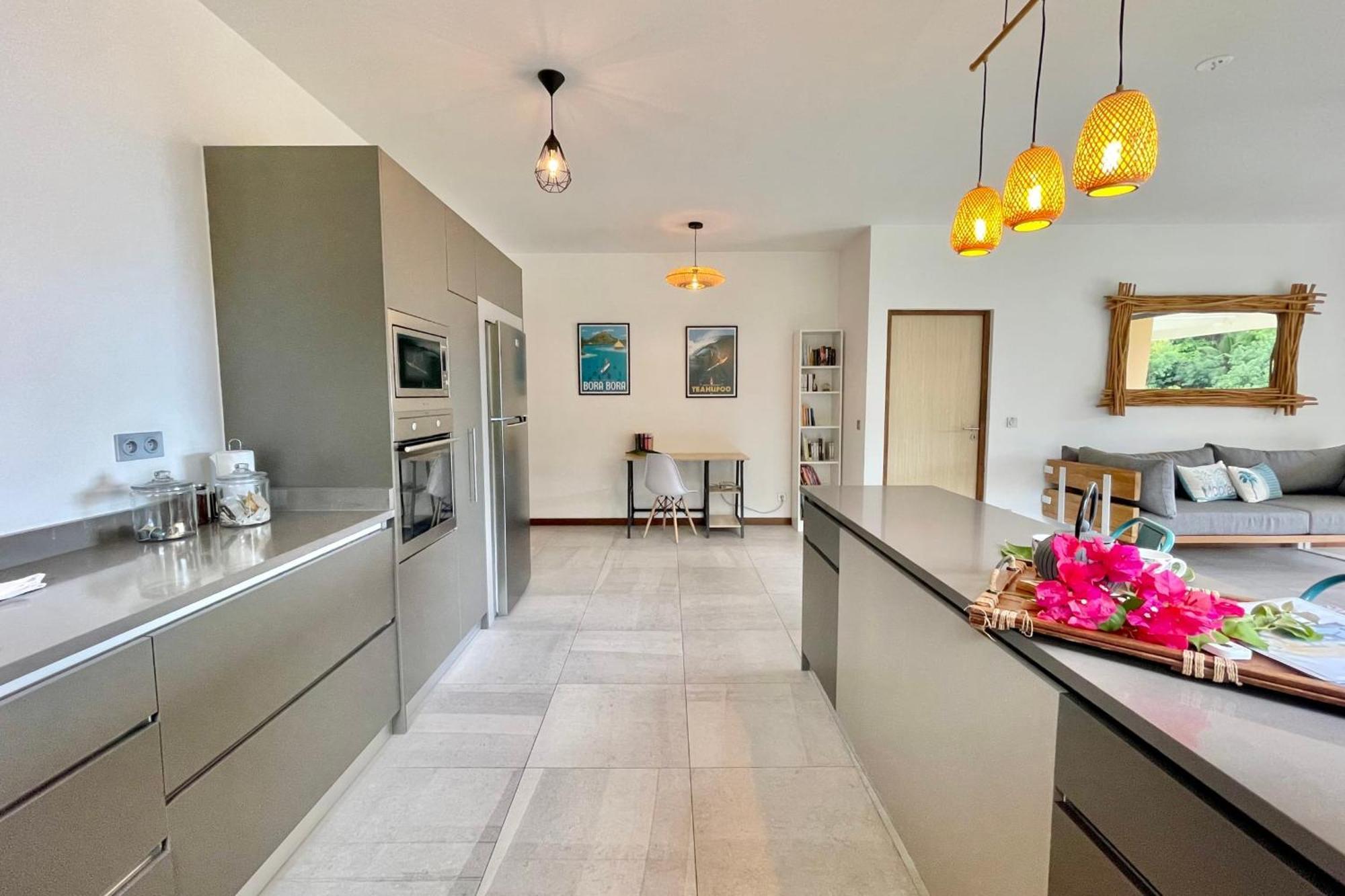 Manuia Luxury Apartment - Tahiti Punaauia -Wi-Fi Netflix Pool & Gym 외부 사진