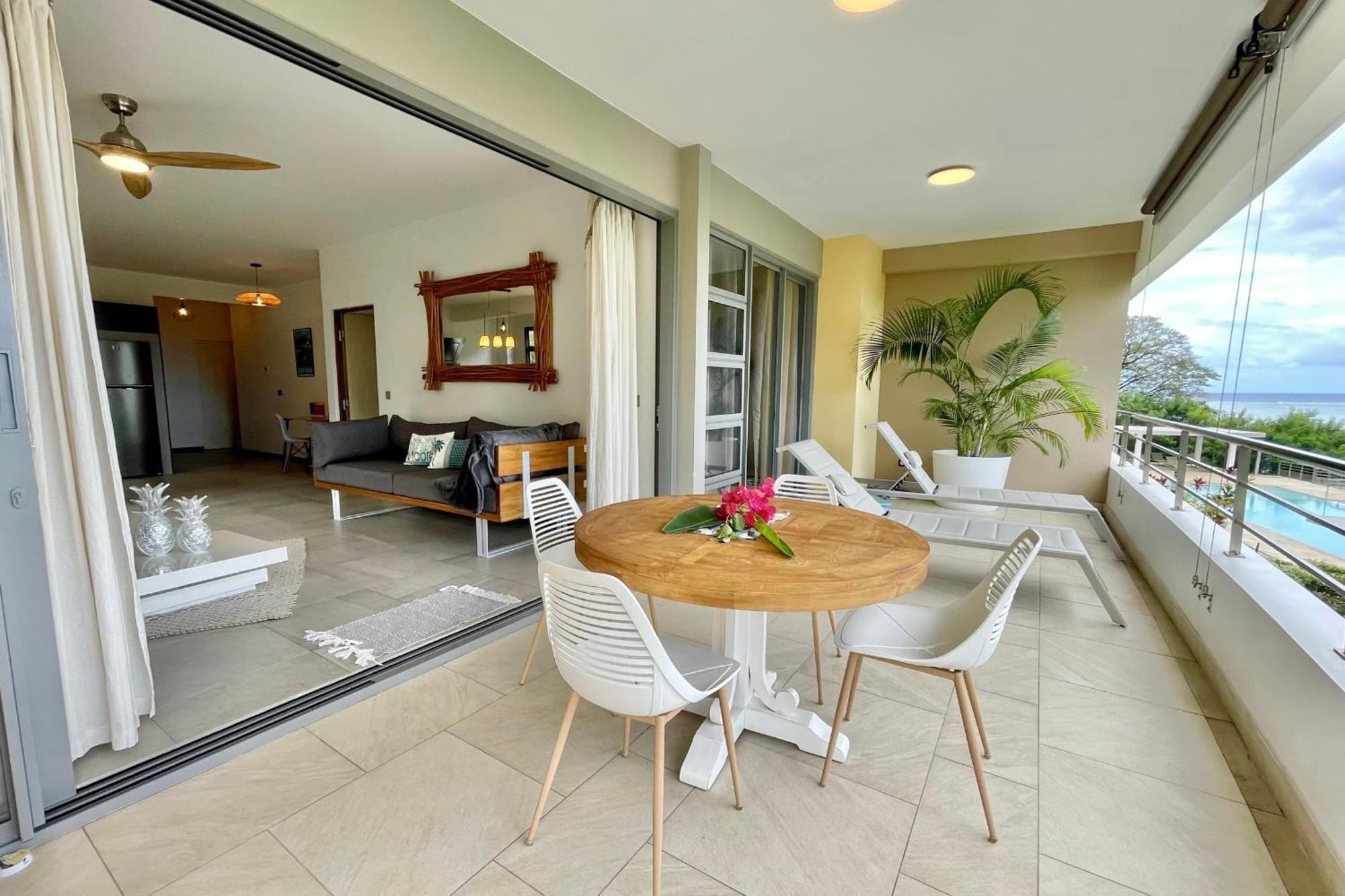 Manuia Luxury Apartment - Tahiti Punaauia -Wi-Fi Netflix Pool & Gym 외부 사진