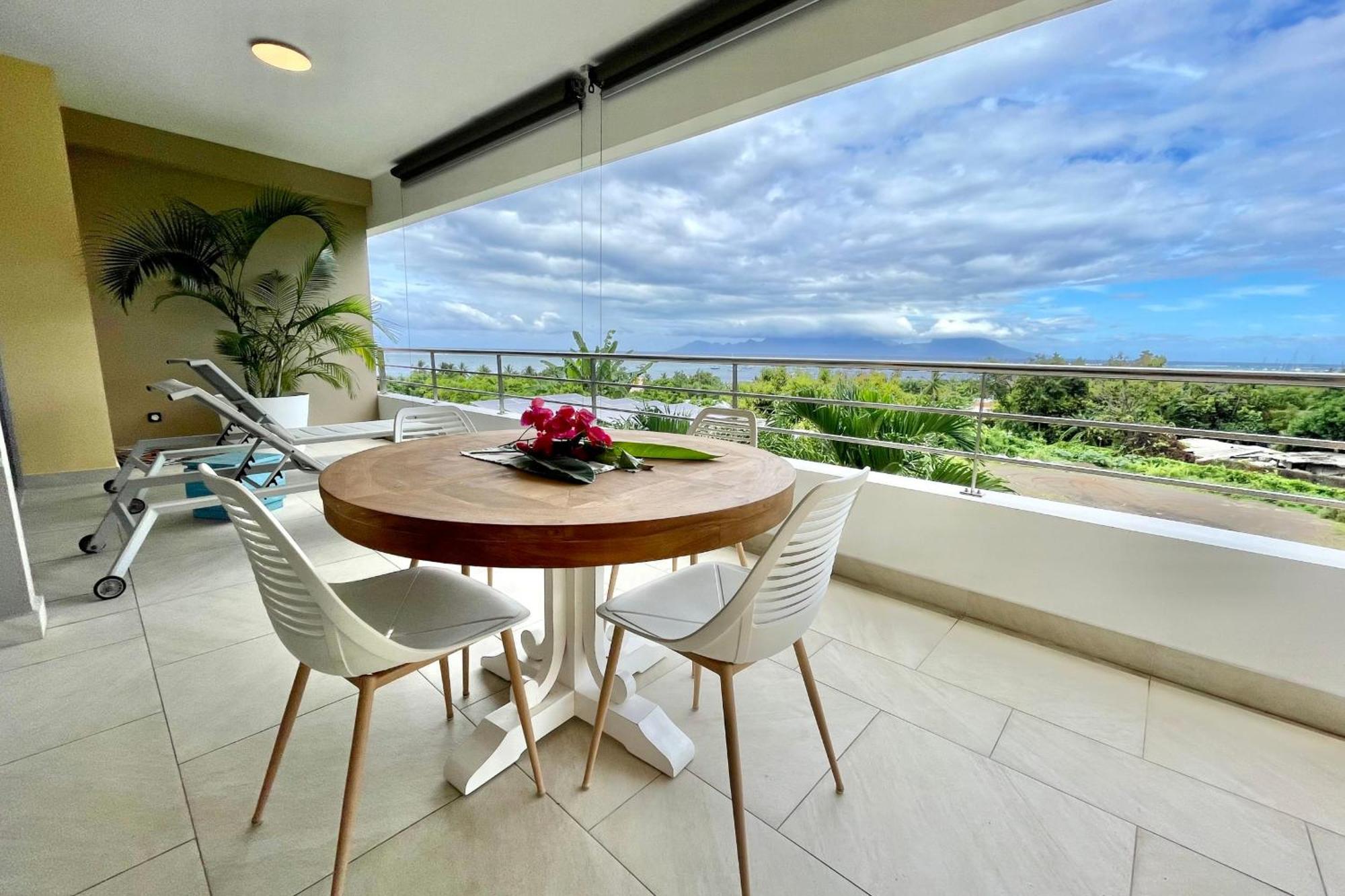 Manuia Luxury Apartment - Tahiti Punaauia -Wi-Fi Netflix Pool & Gym 외부 사진