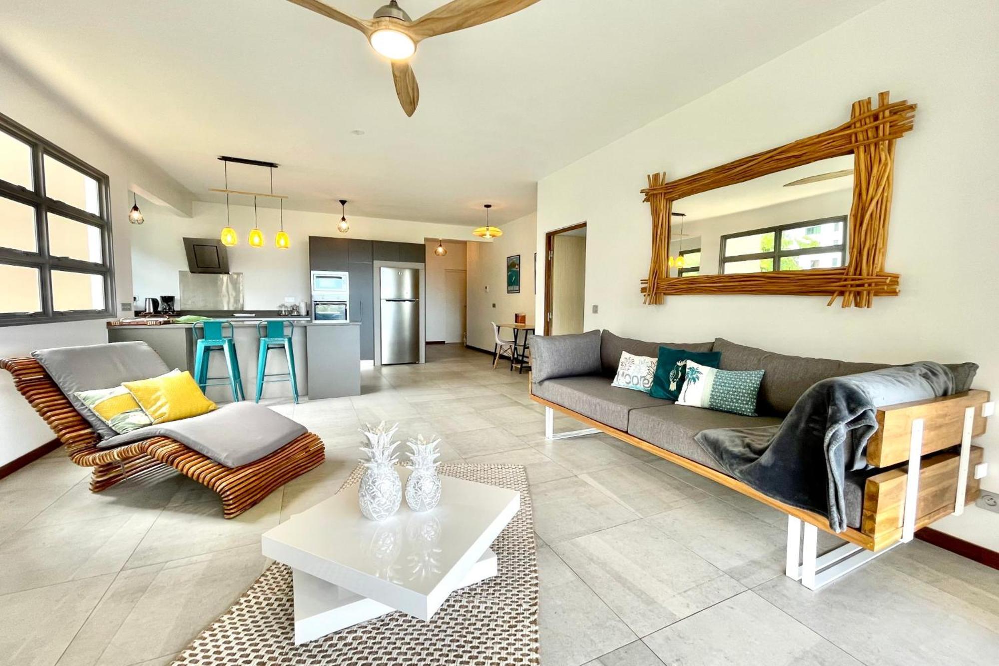 Manuia Luxury Apartment - Tahiti Punaauia -Wi-Fi Netflix Pool & Gym 외부 사진
