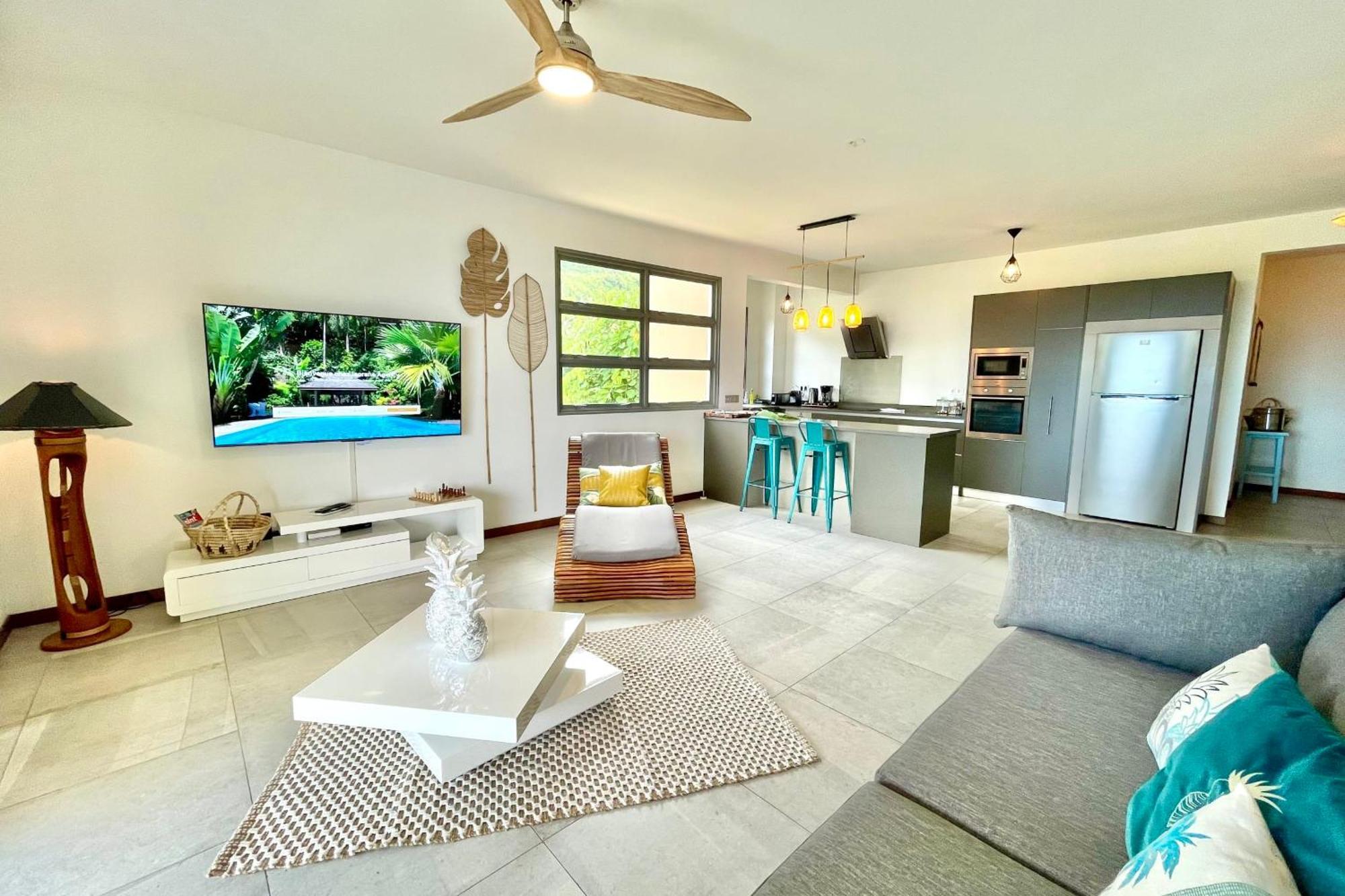 Manuia Luxury Apartment - Tahiti Punaauia -Wi-Fi Netflix Pool & Gym 외부 사진
