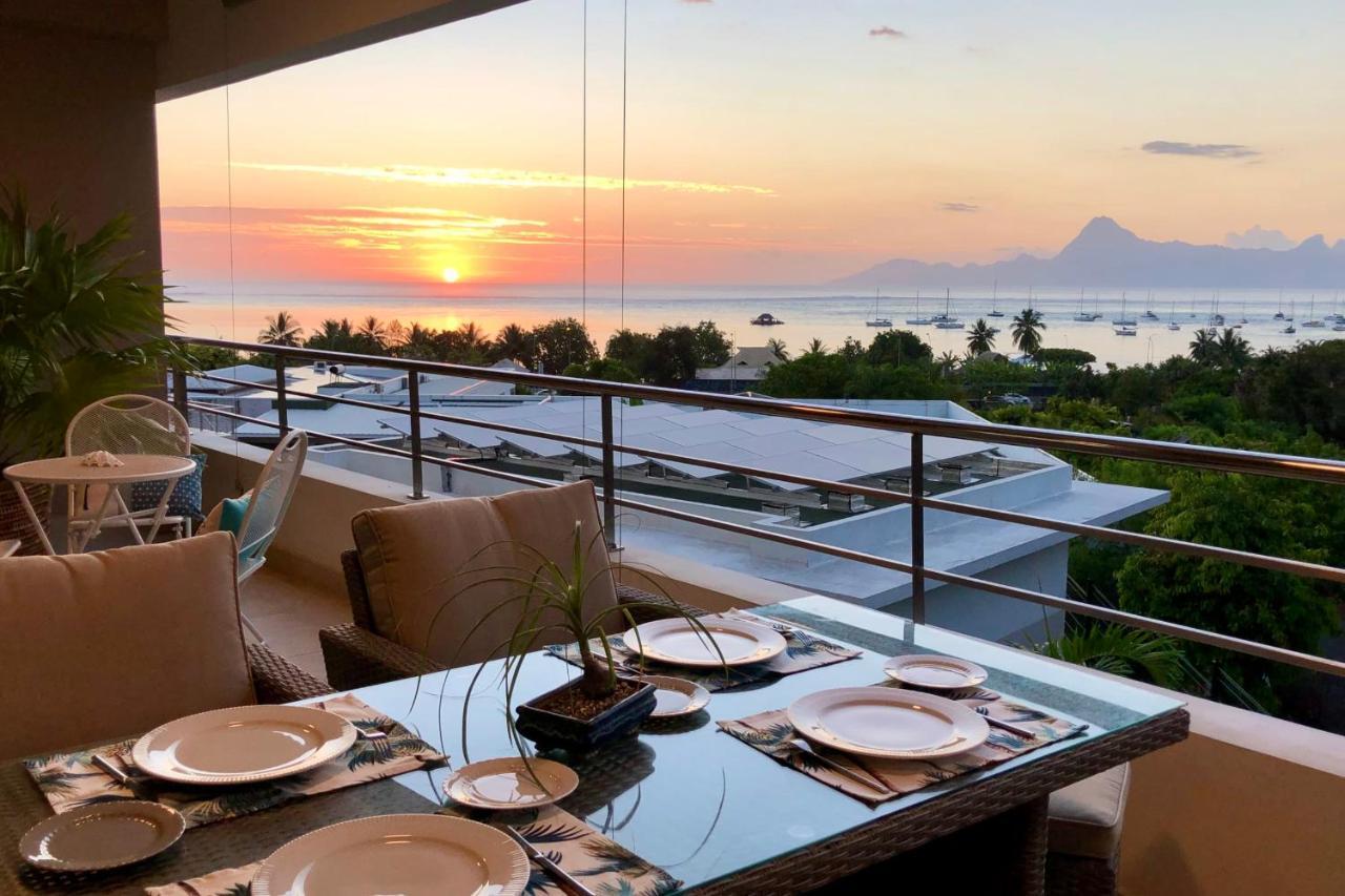 Manuia Luxury Apartment - Tahiti Punaauia -Wi-Fi Netflix Pool & Gym 외부 사진